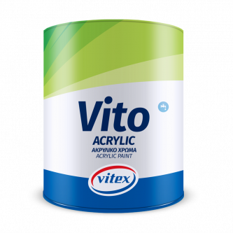 Vito Acrylic, Vito Acrylic - Ακρυλικό χρώμα εξωτερικής χρήσης - Magnolia - 9 ltr, Ακρυλικό χρώμα εξωτερικής χρήσης, Ακρυλικό χρώμα εξωτερικής χρήσης