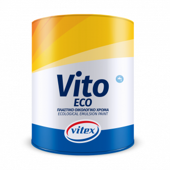 Vito Eco, Πλαστικό οικολογικό χρώμα γενικής εσωτερικής χρήσης - White -3 ltr, Vito Eco - White - 9ltr, Vito Eco - Magnolia, Vito Eco - Magnolia - 9 ltr