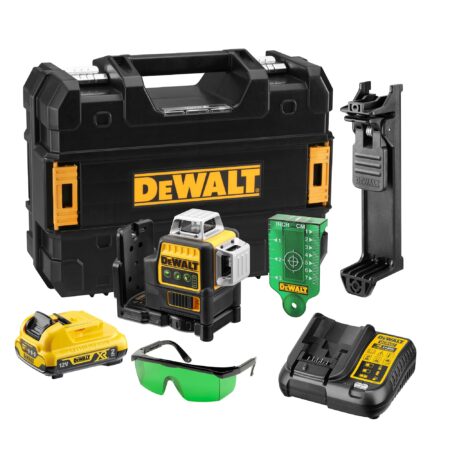 10.8V Laser γραμμής 360° μοιρών πράσινης δέσμης- DeWalt - DCE089D1G-QW