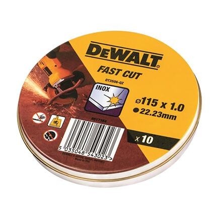 Δίσκος Κοπής INOX 115x1mm DeWalt