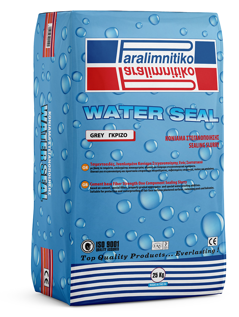 Water Seal – Γκρίζο – Τσιμεντοειδής Μόνωση 25kg (Τσιμεντομόνωση)