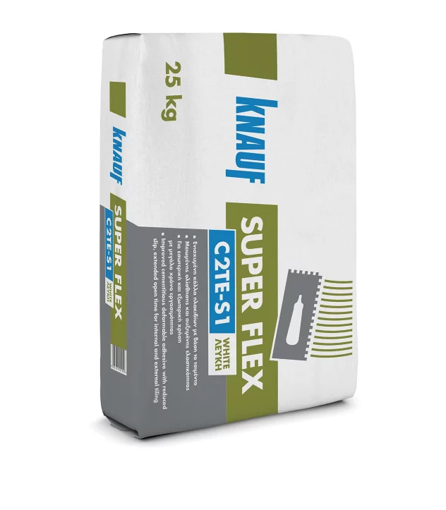 Super Flex C2TE-S1 25Kg Λευκή - Knauf