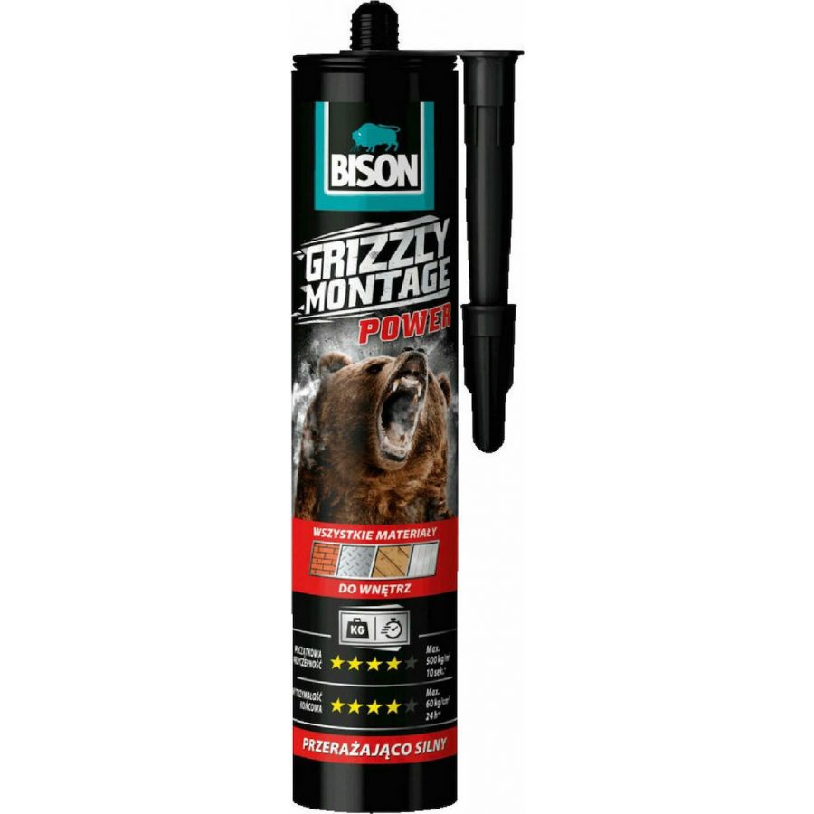 Grizzly Montage Power Κατασκευαστική Κόλλα 370g BISON