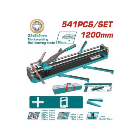 Κόφτης Κεραμικών 120cm και 540 Τεμάχια αξεσουάρ - THTC12008 - Total