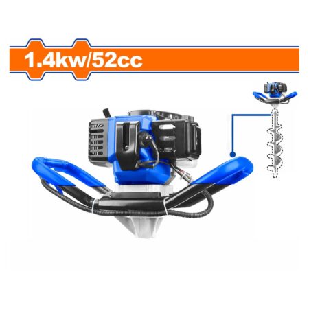 Γεωτρύπανο (Τριβέλα) Βενζίνης με Αρίδα 52cc με Ιπποδύναμη 2hp - WDZ1A52-1 - WADFOW