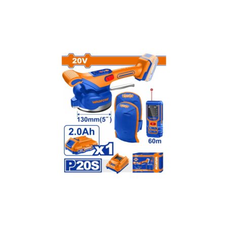 Vibrator Πλακιδίων με 1 μπαταρία 2Ah και μετρητή αποστάσεων laser  - WOS241185- Wadfow