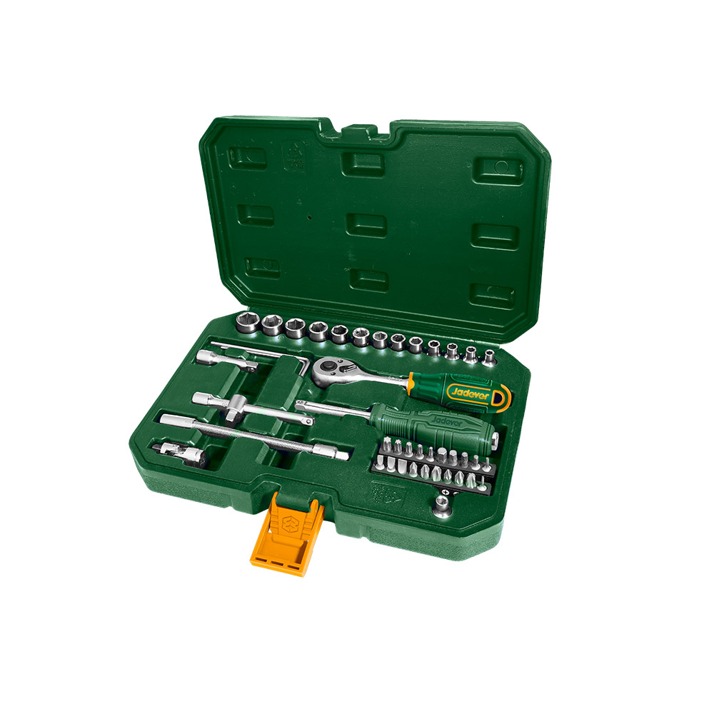 Σετ καρυδάκια 45 τεμαχίων 1/4" - JDST4D45 - Jadever