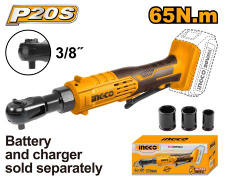 Καστάνια Μπαταρίας 20V Solo (χωρίς Μπαταρία και Φορτιστή) - CDRLI2060151 - Ingco