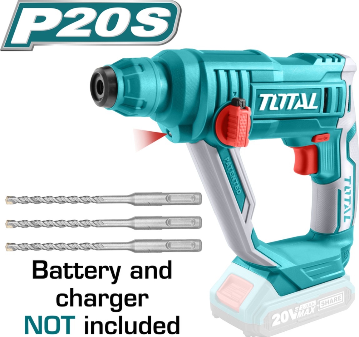 Πνευματικό Πιστολέτο Μπαταρίας 20V (SOLO) TRHLI1601 - Total