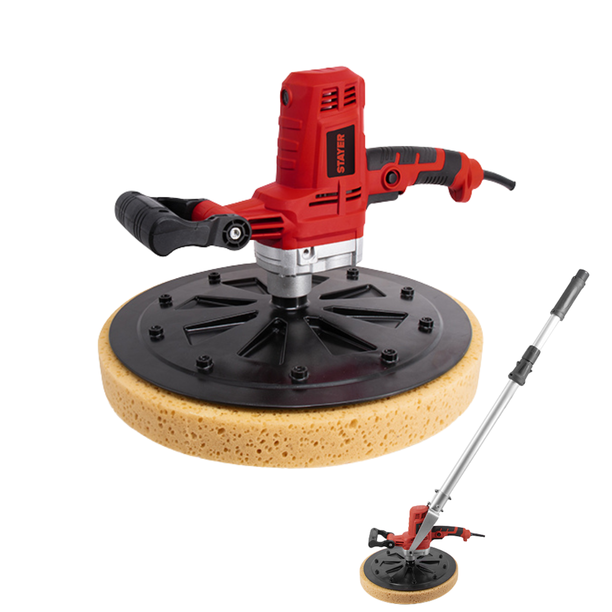 Λειαντήρας 750W με αυτοκόλλητη πλάκα -  STR-0001003145 - Stayer