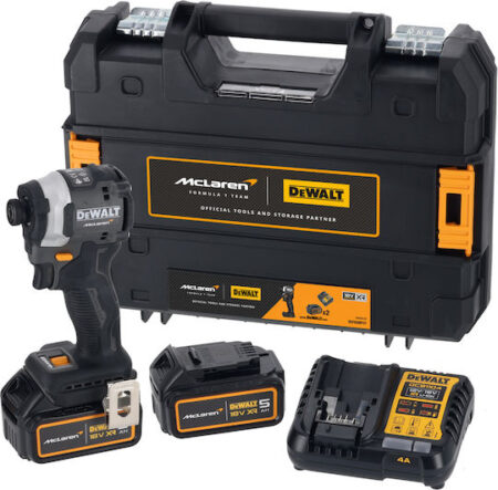 Παλμικό Κατσαβίδι Μπαταρίας Brushless 18V 2x5Ah - DCF85MP2T-QW - DEWALT MCLAREN