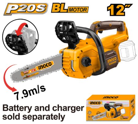 Αλυσοπρίονο Μπαταρίας 12" SOLO - CGSLI20128 - INGCO