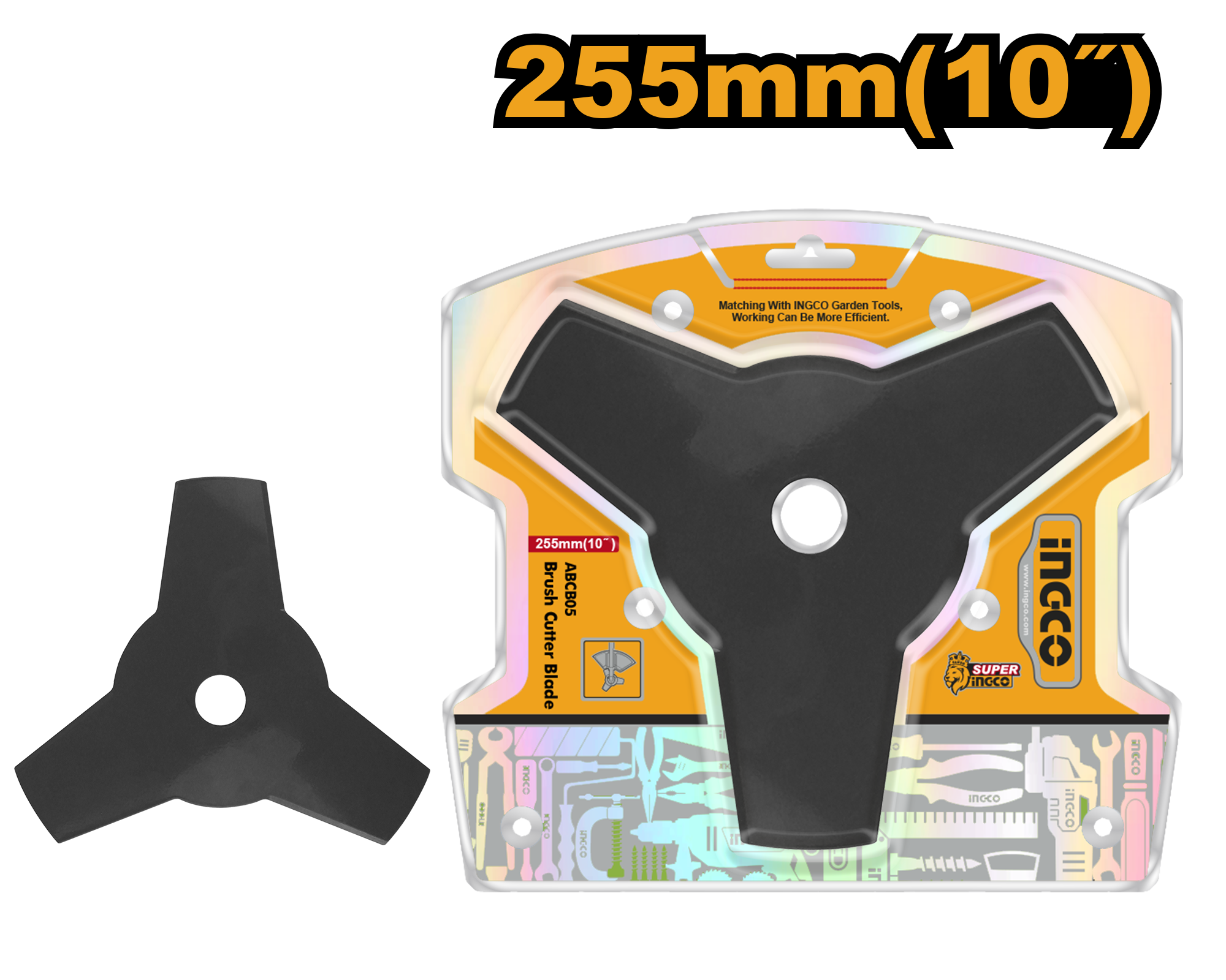 Bush cutter blade 255mm 10 - ABCB05 - INGCO