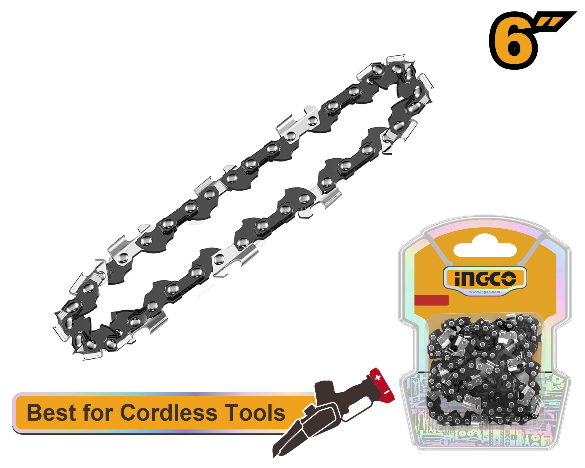 Saw chain 6’’ - AGSC50601 - INGCO