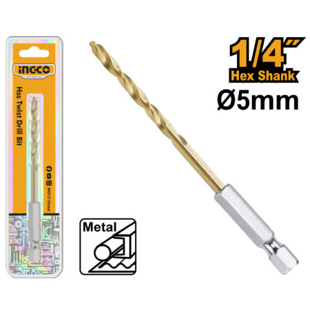 Drill bit hss 5mm - AKD140501 - INGCO