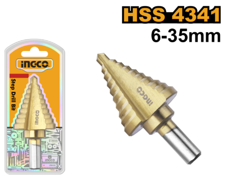 Step drill 6 35mm - AKSDS63503 - INGCO