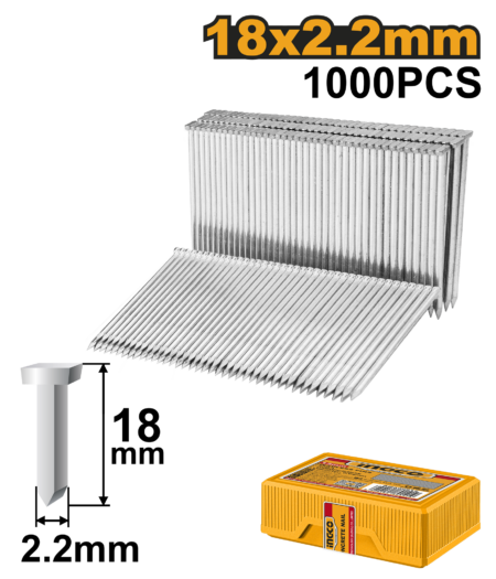 Concrete nail 18μμ 1000pcs - ANA01181 - INGCO