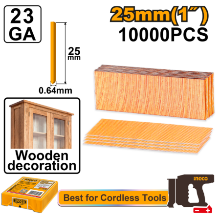 Headless pins 25mm 10000pcs - ANA06825 - INGCO