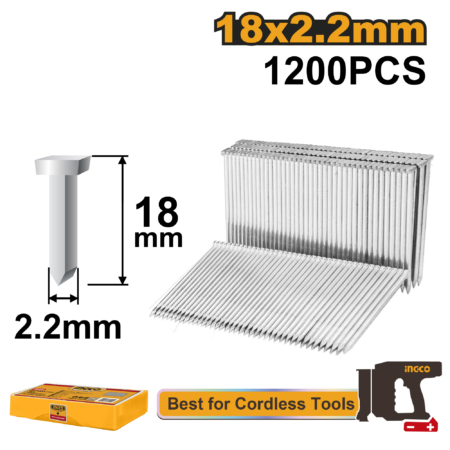 Concrete nail 18mm 1200pcs - ANA12018 - INGCO
