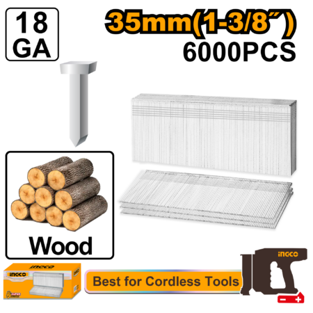 Brad nail 35mm 6000pcs - ANA18356 - INGCO