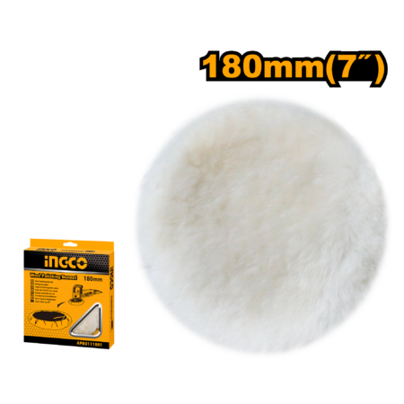 Wool polishing bonnet 180μμ - APB0111801 - INGCO