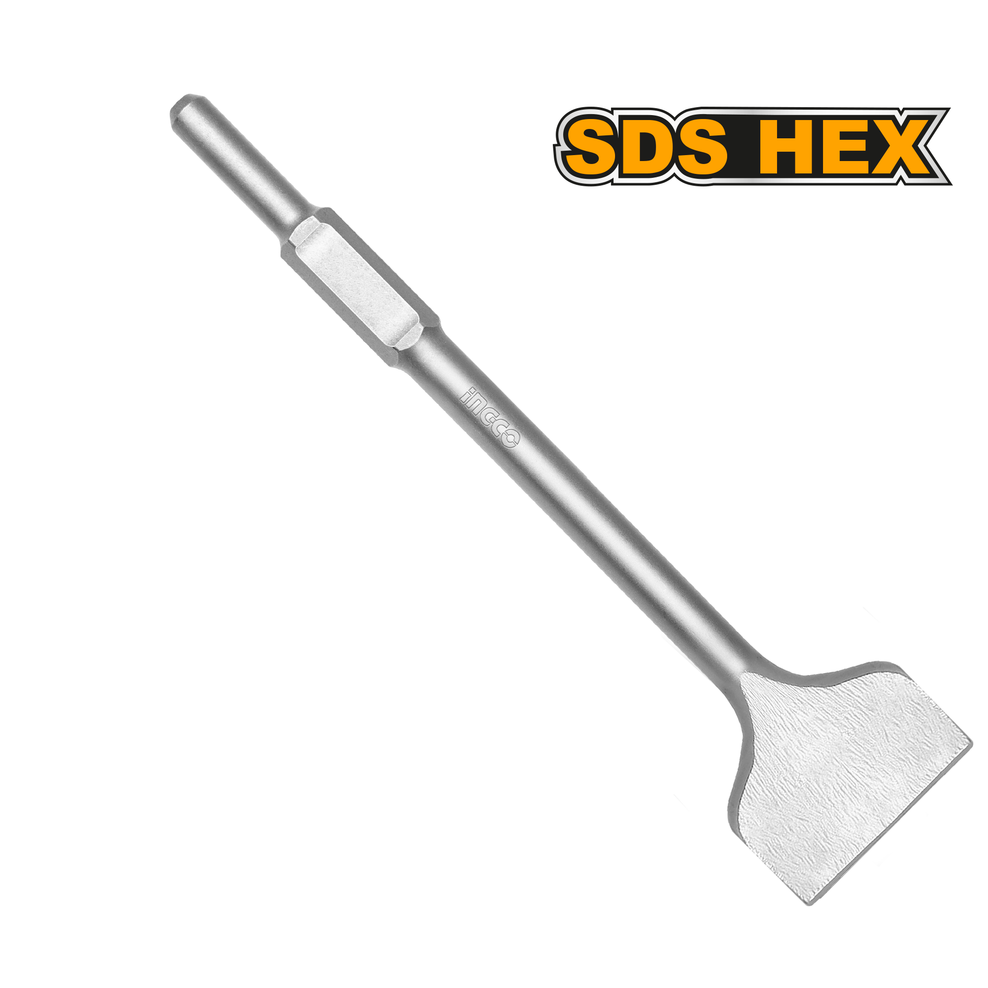 Hex chisel flat 30χ410χ100μμ - DBC0324103 - INGCO