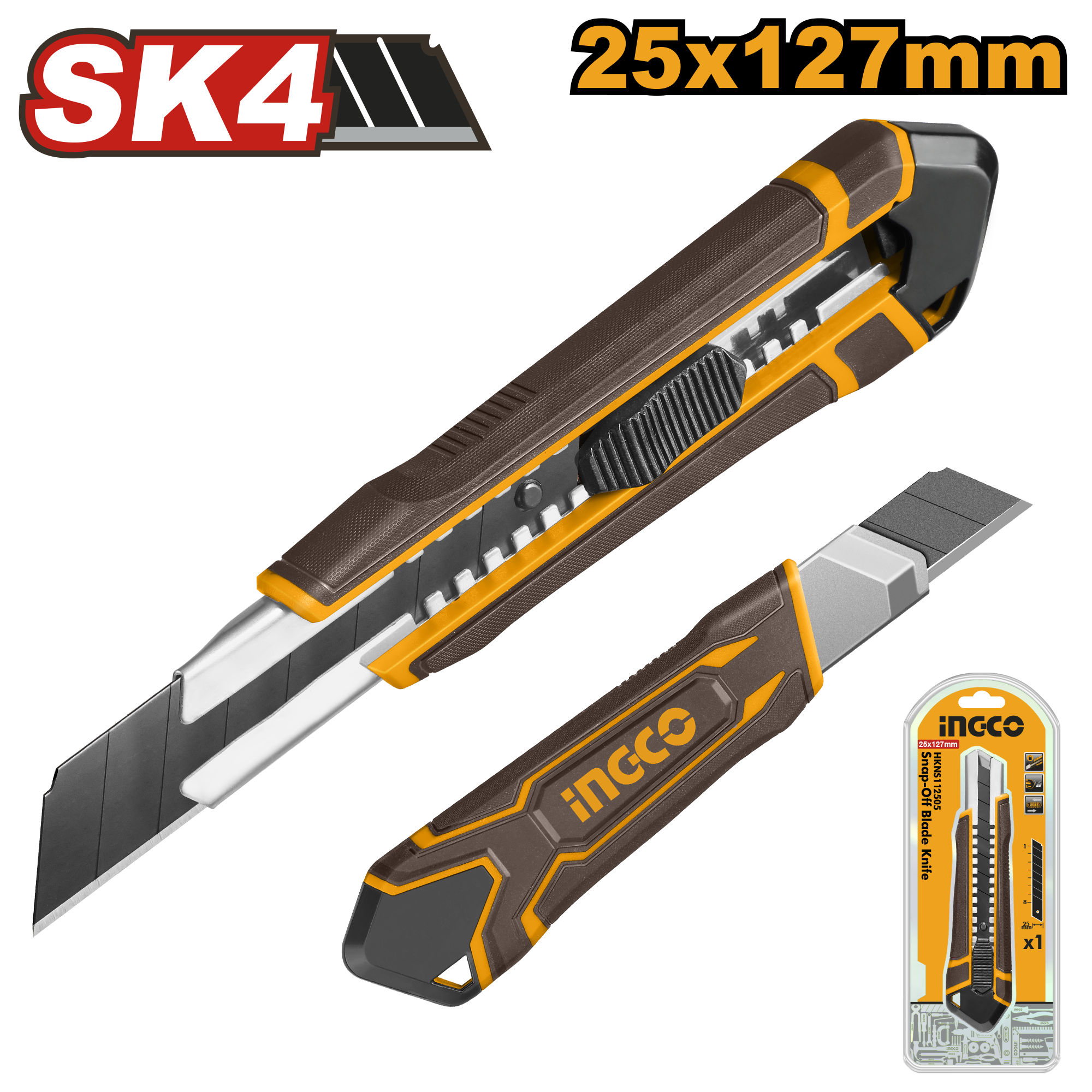 Snap off blade knife - HKNS112505 - INGCO