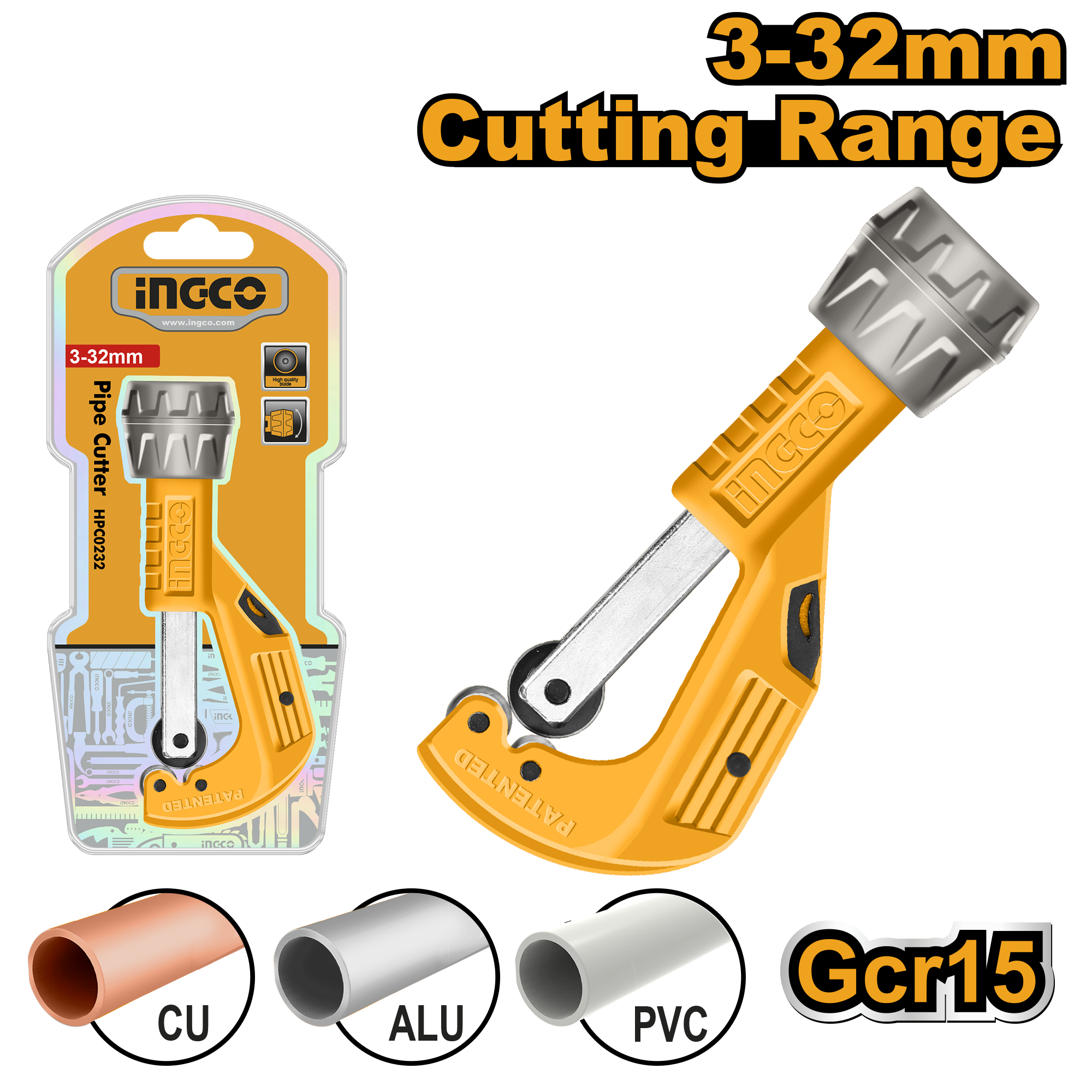 Pipe cutter - HPC0232 - INGCO
