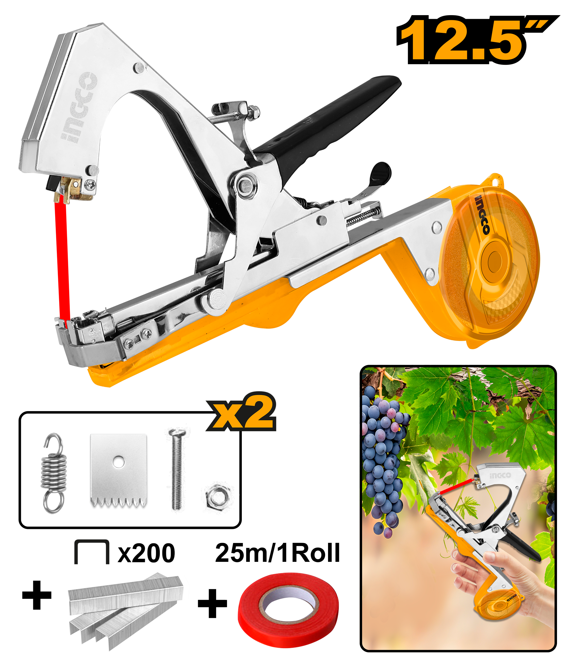 Plant tying machine 12.5 - HPTM1258 - INGCO