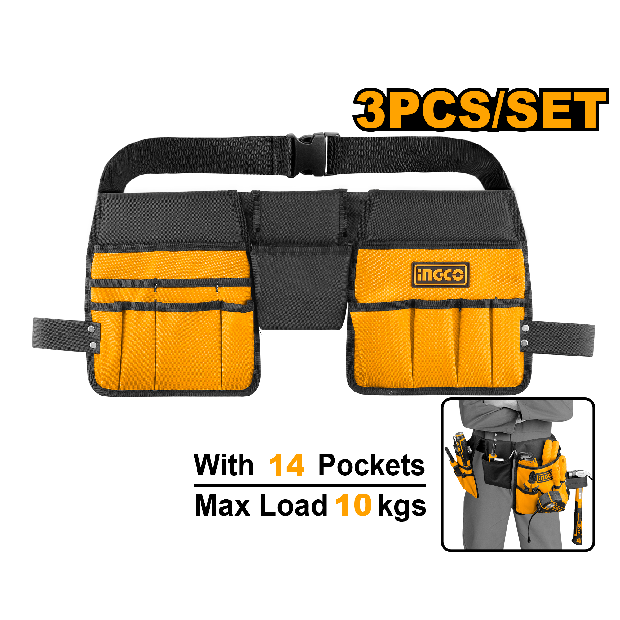 Tools bag 26x23cm - HTBP02031 - INGCO