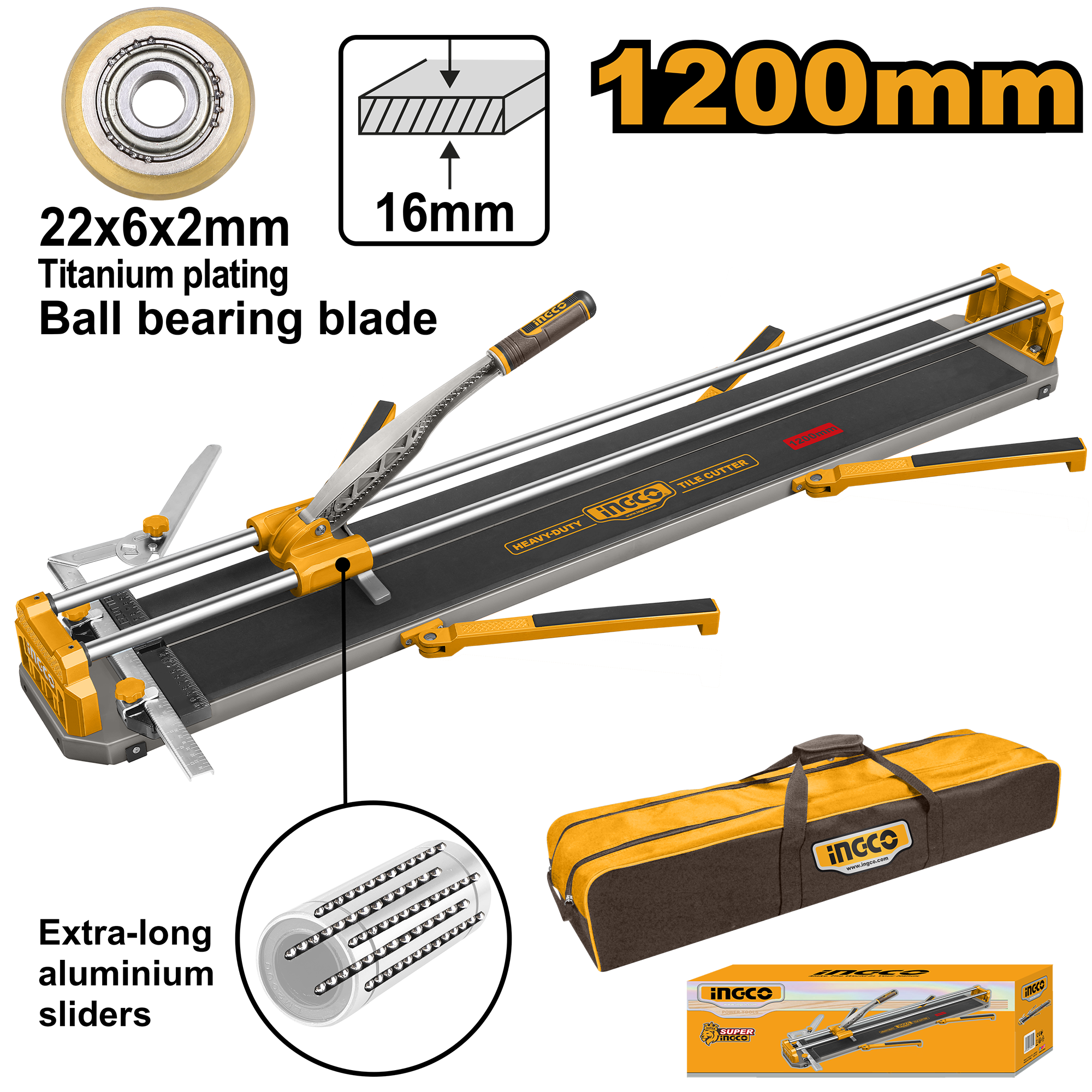 Tile cutter 1200mm - HTC041201 - INGCO