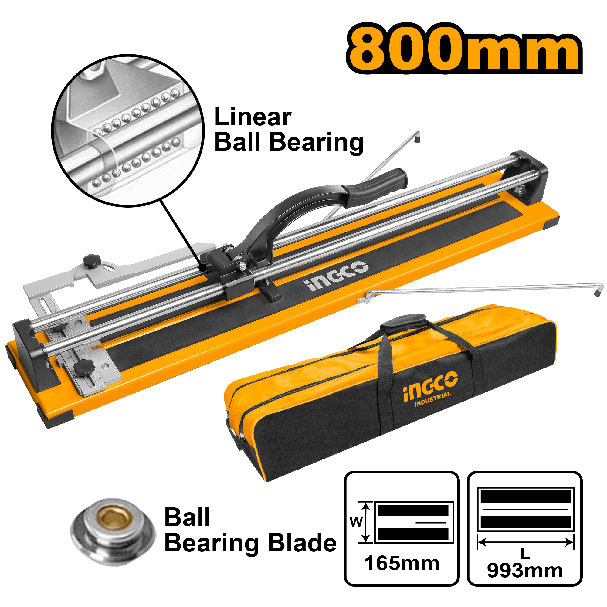 Tile cutter 800mm - HTC04800AG - INGCO