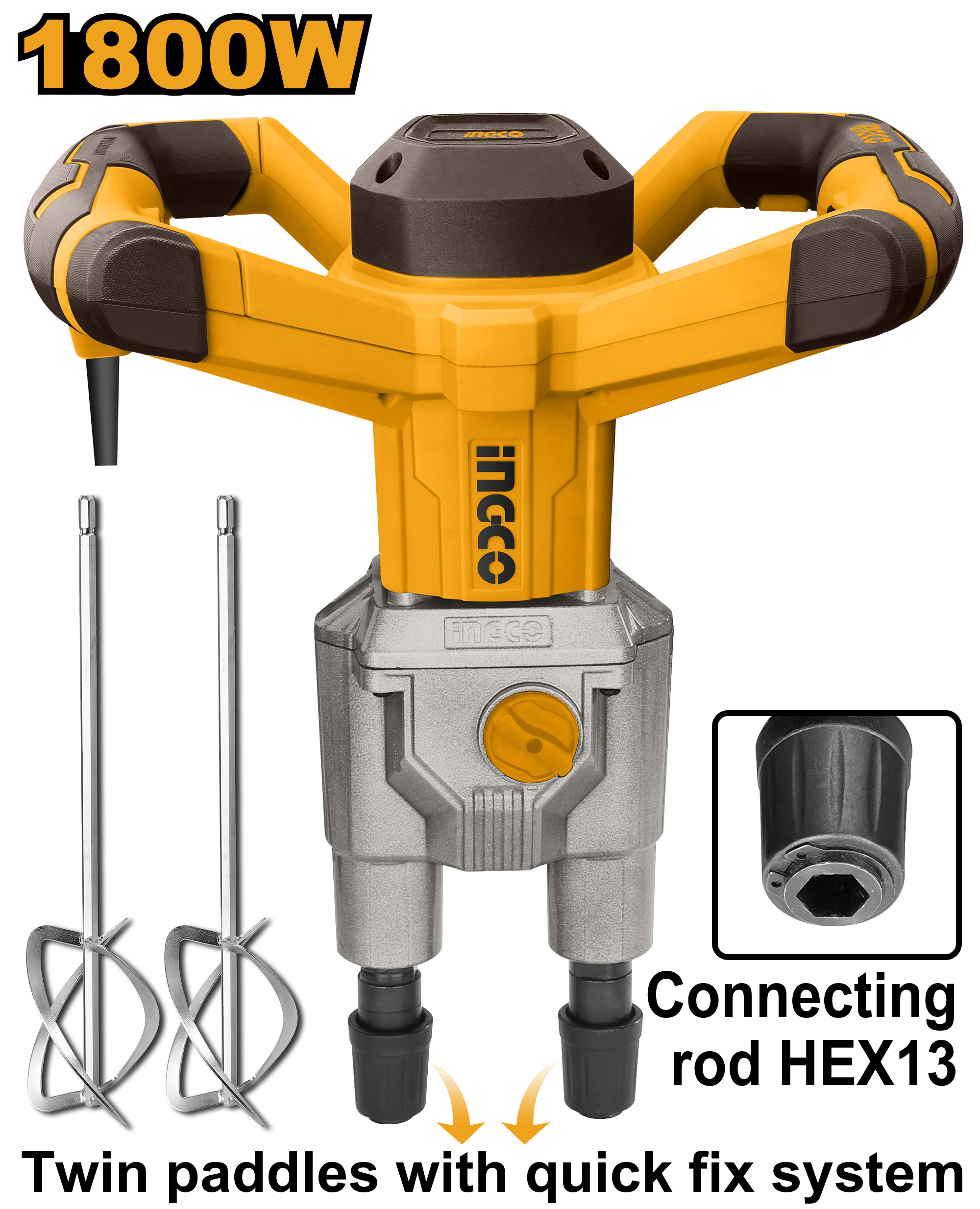 Mixer 1800w - MX218008 - INGCO