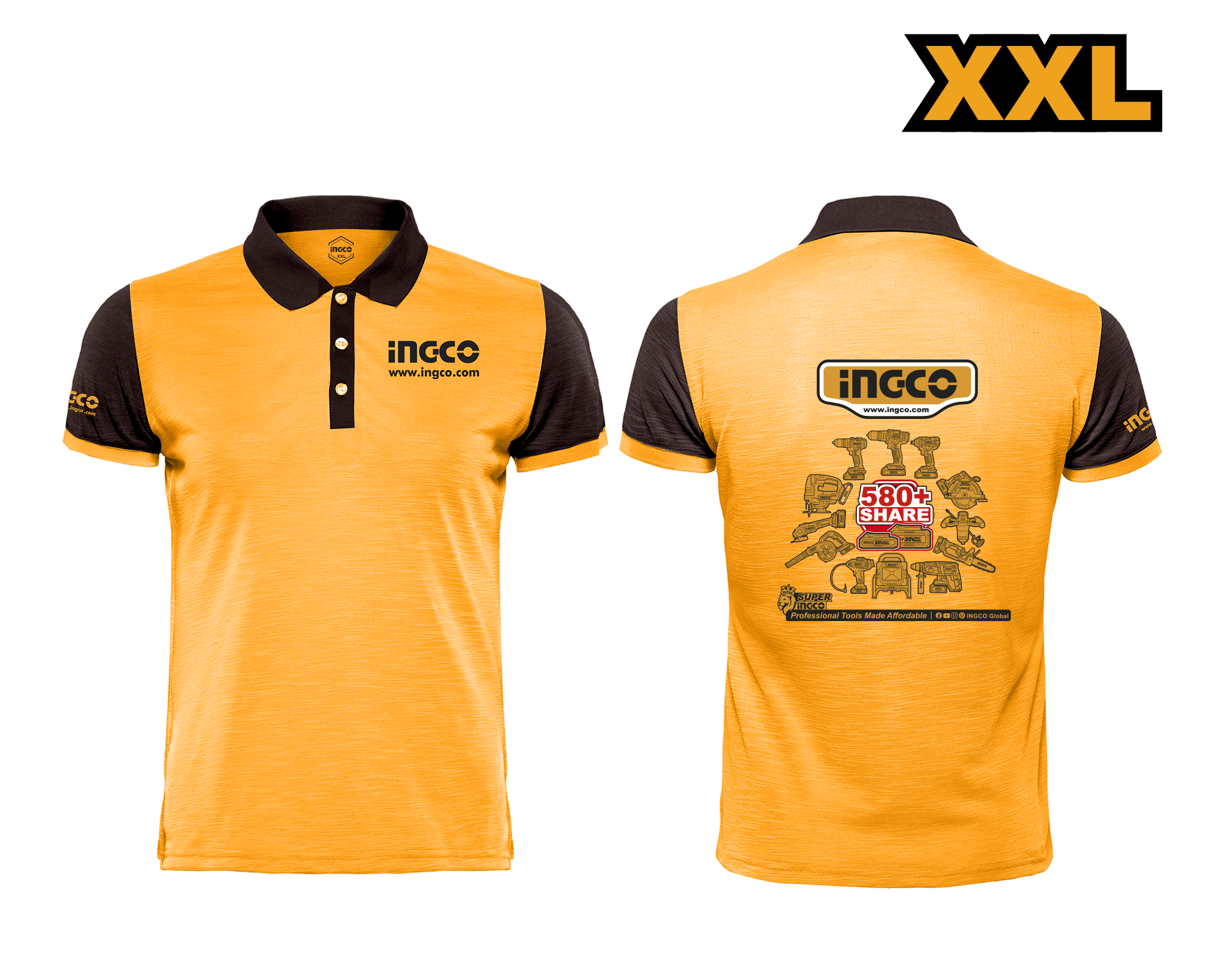 T shirt - PMTS07.XXL - INGCO