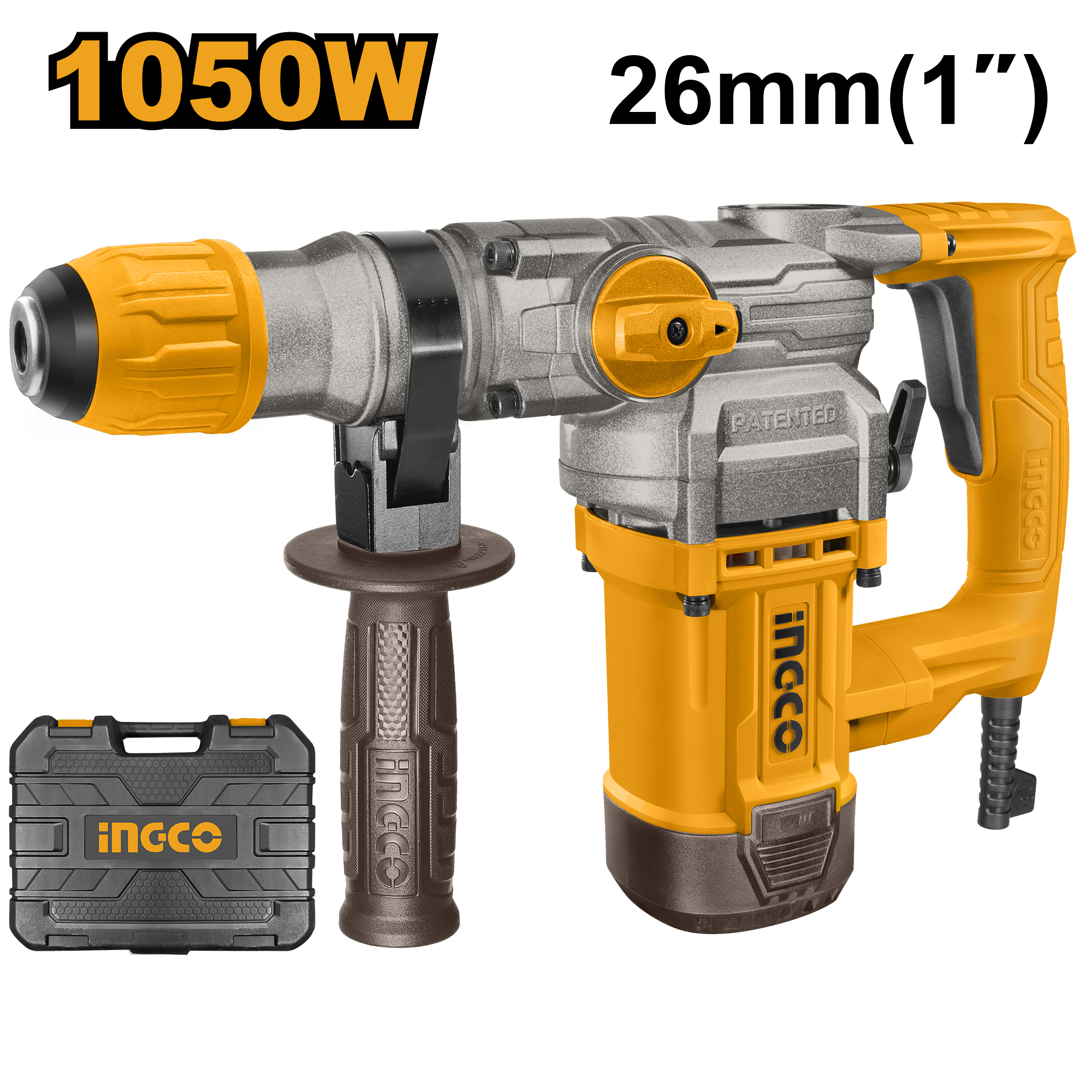 Rotary hammer 1050w 220 240v - RH10506 - INGCO