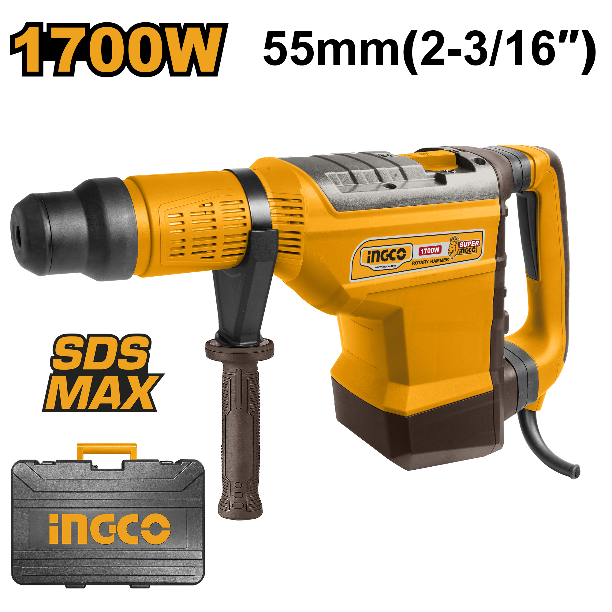 Rotary hammer 1700w - RH1700558 - INGCO