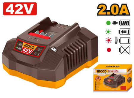 P42M battery charger 42V - FCLI42021E - INGCO