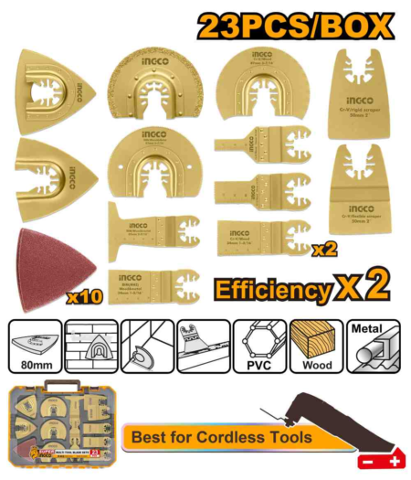 Multi tool blade set - AKTMT2301 - INGCO