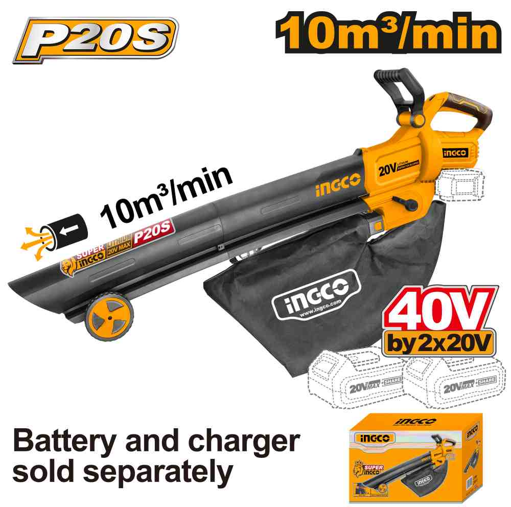 Cordless aspirator blower - CABLI2003 - INGCO