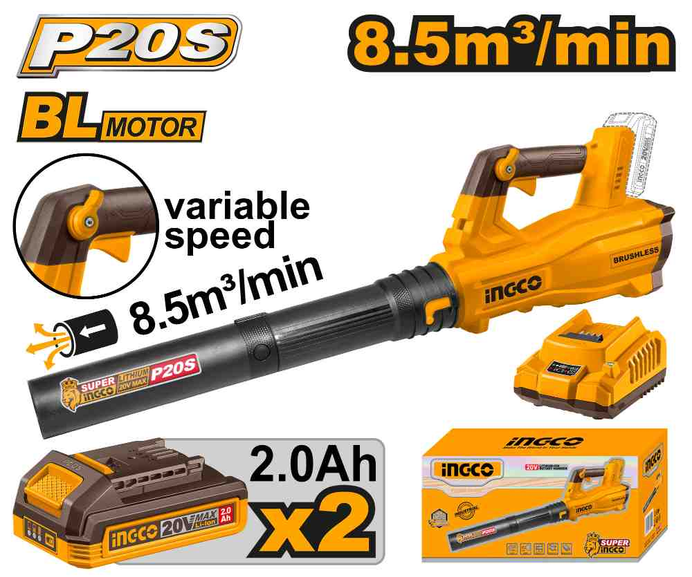 Cordless blower - CABLI20428E - INGCO
