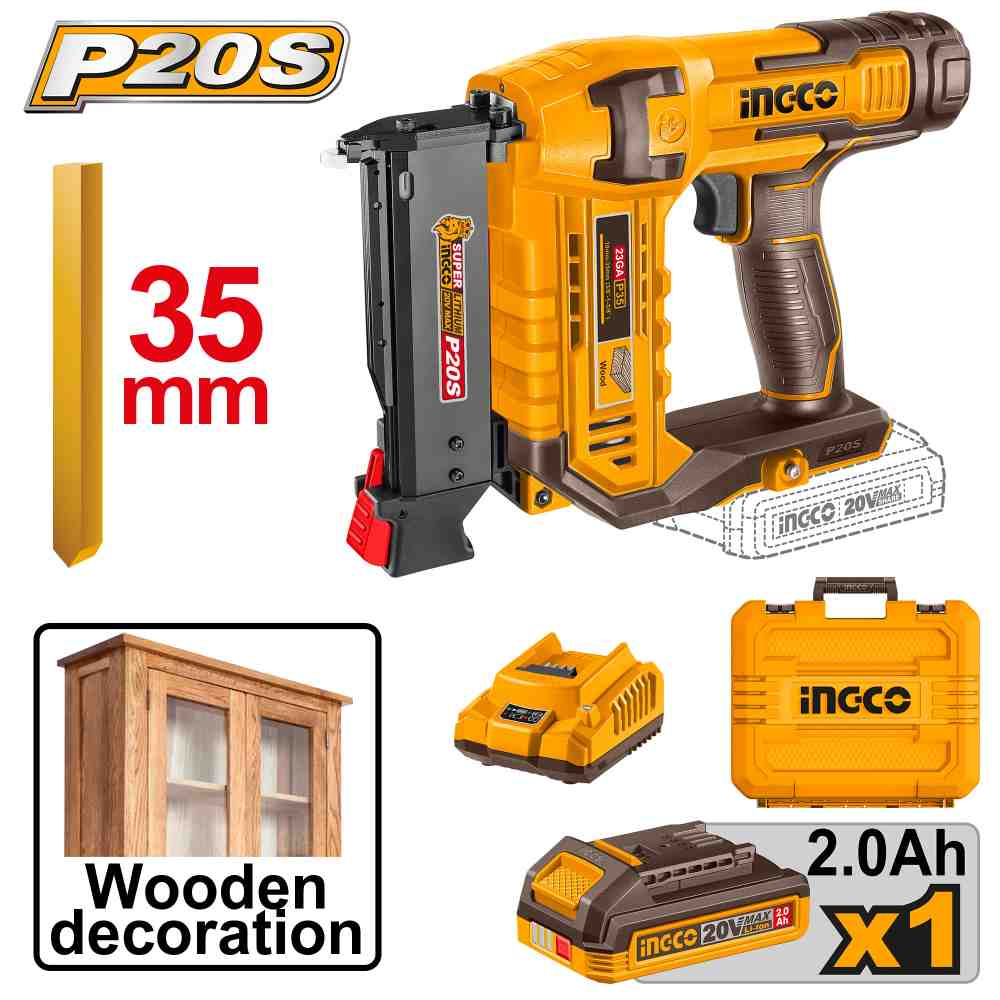 Cordless pin nailer - CBNLI3606 - INGCO