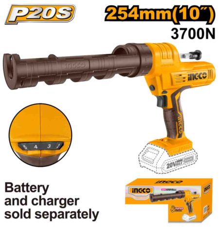 Cordless caulking gun - CCGLI2001 - INGCO