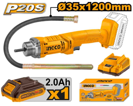 Cordless concrete vibrator - CCVLI2023011 - INGCO