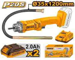 Cordless concrete vibrator - CCVLI2023013 - INGCO