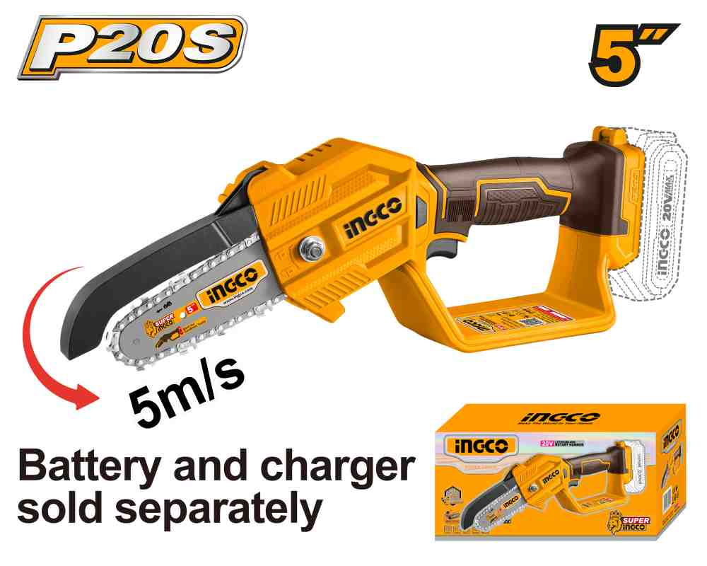 Cordless pruner saw - CGSLI2058 - INGCO