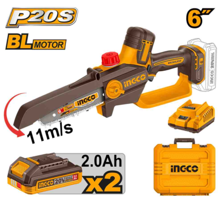 Cordless pruner saw - CGSLI20662E - INGCO