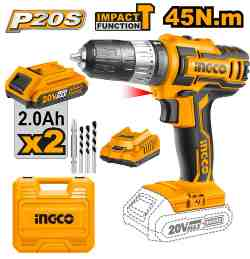 Cordless impact drill - CIDLI200215 - INGCO