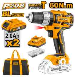 Brushless cordless impact drill - CIDLI20608 - INGCO