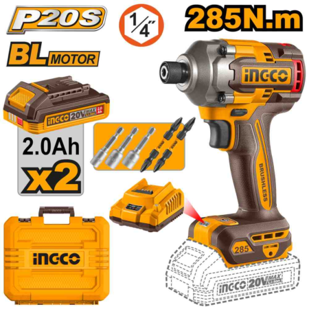 Cordless impact driver - CIRLI2028 - INGCO