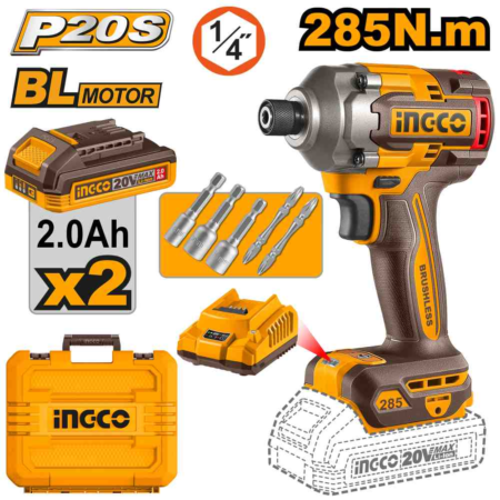 Cordless impact driver - CIRLI2028E - INGCO